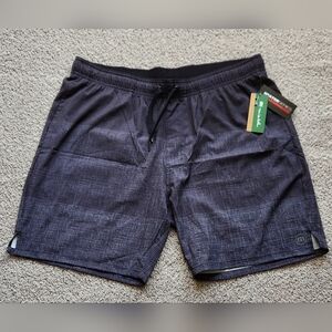 NWT Travis Mathew Men's Coastview Colorblock Elastic Waist Pull On Shorts, XL